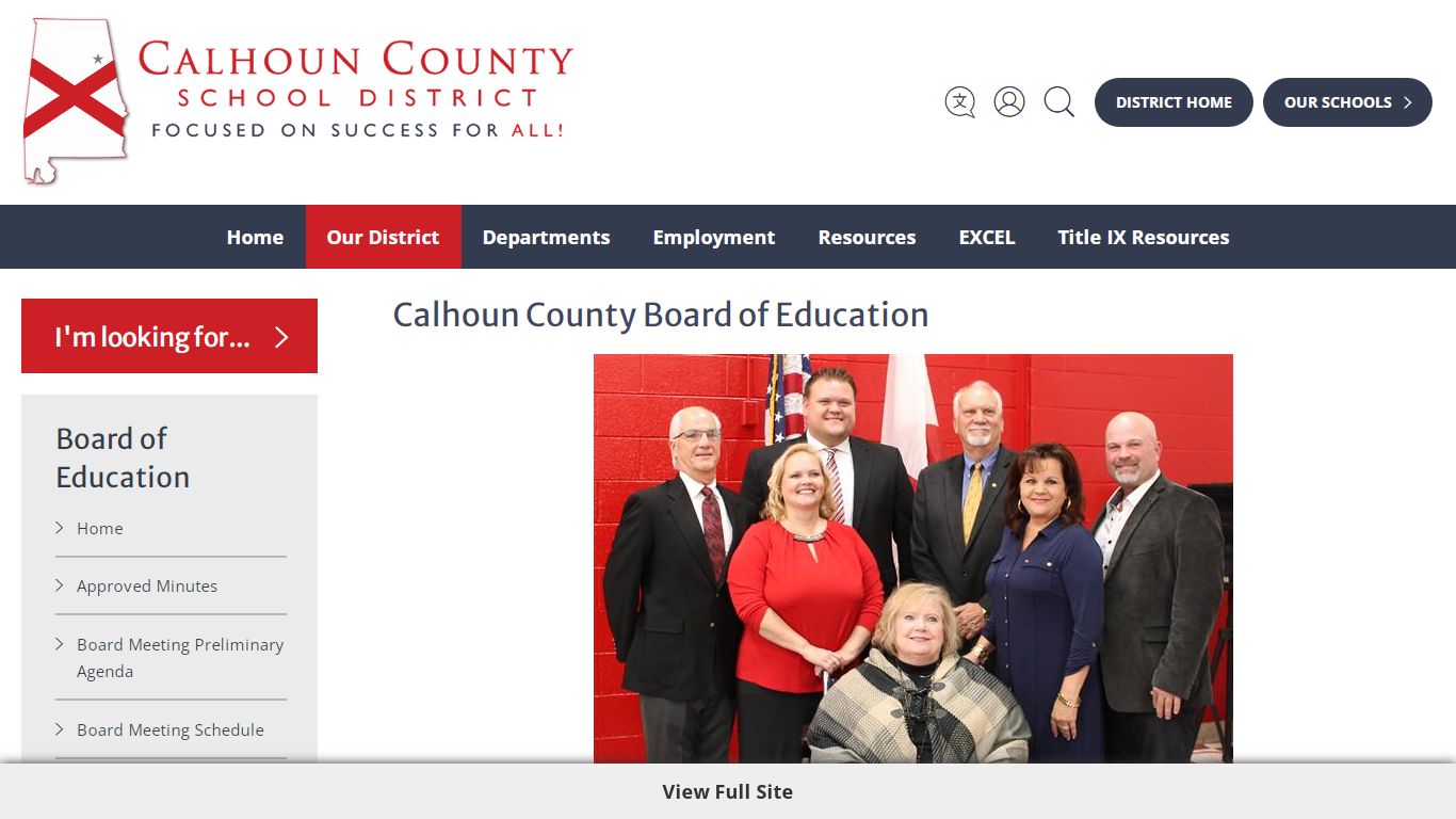 Board of Education / Home - Calhoun County School District